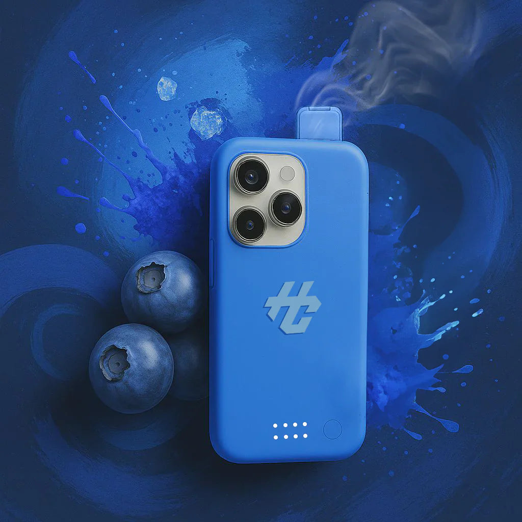Blue Razz Ice LumaBreeze Frost Loop Case